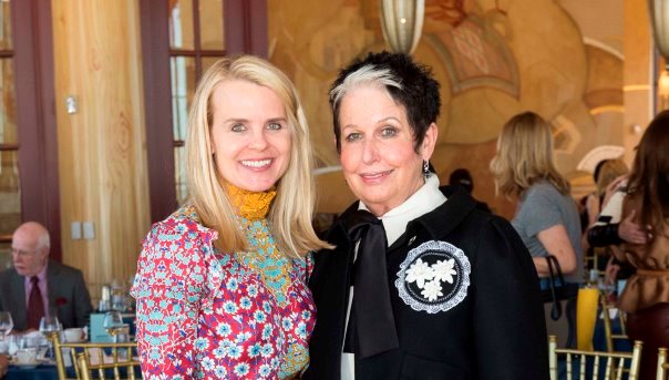 Two team members at the Opera Guild Luncheon