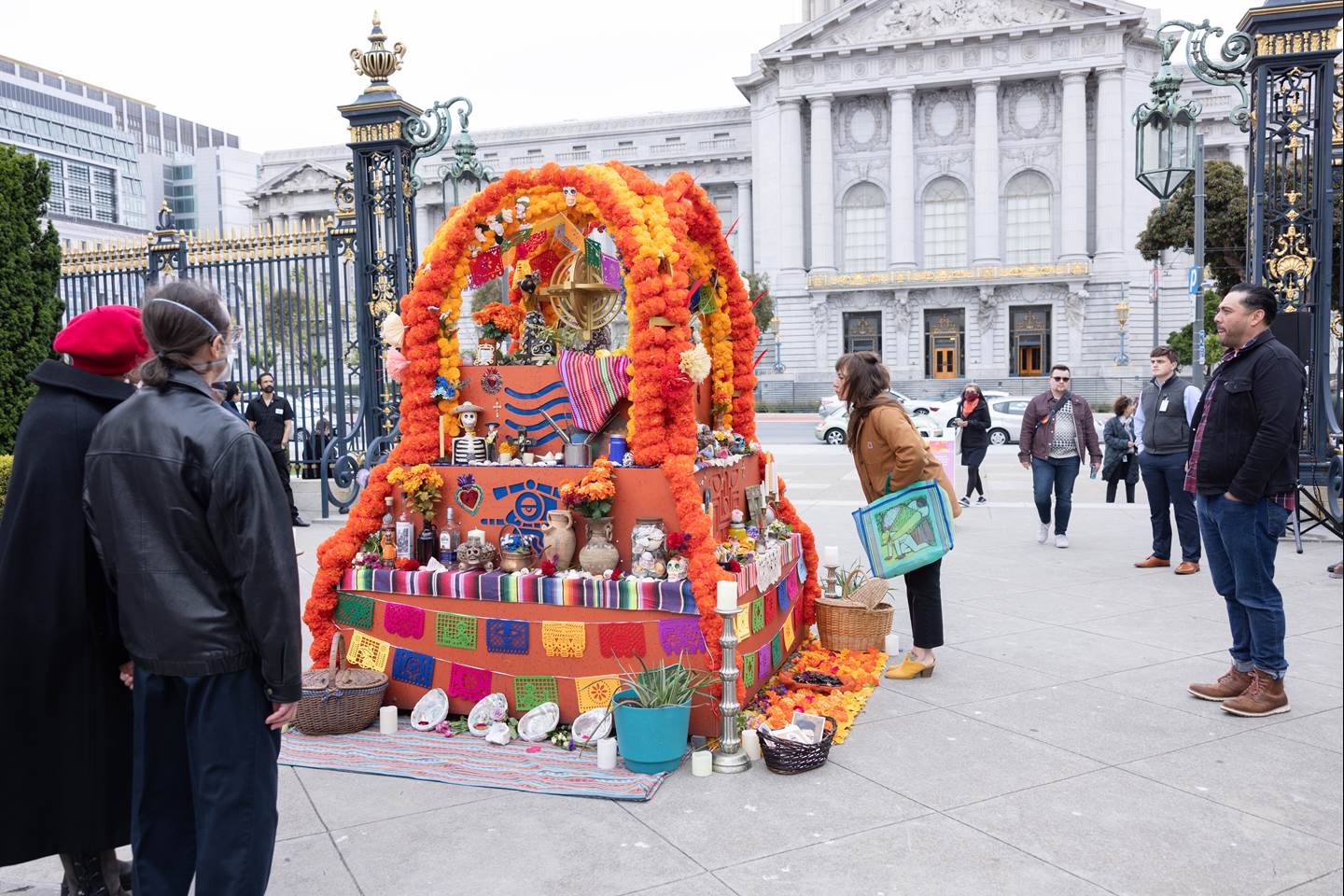 an altar where we will hold a unique, multicultural, ritual ceremony that dives deep into the celebrations of the stages of life and death.  