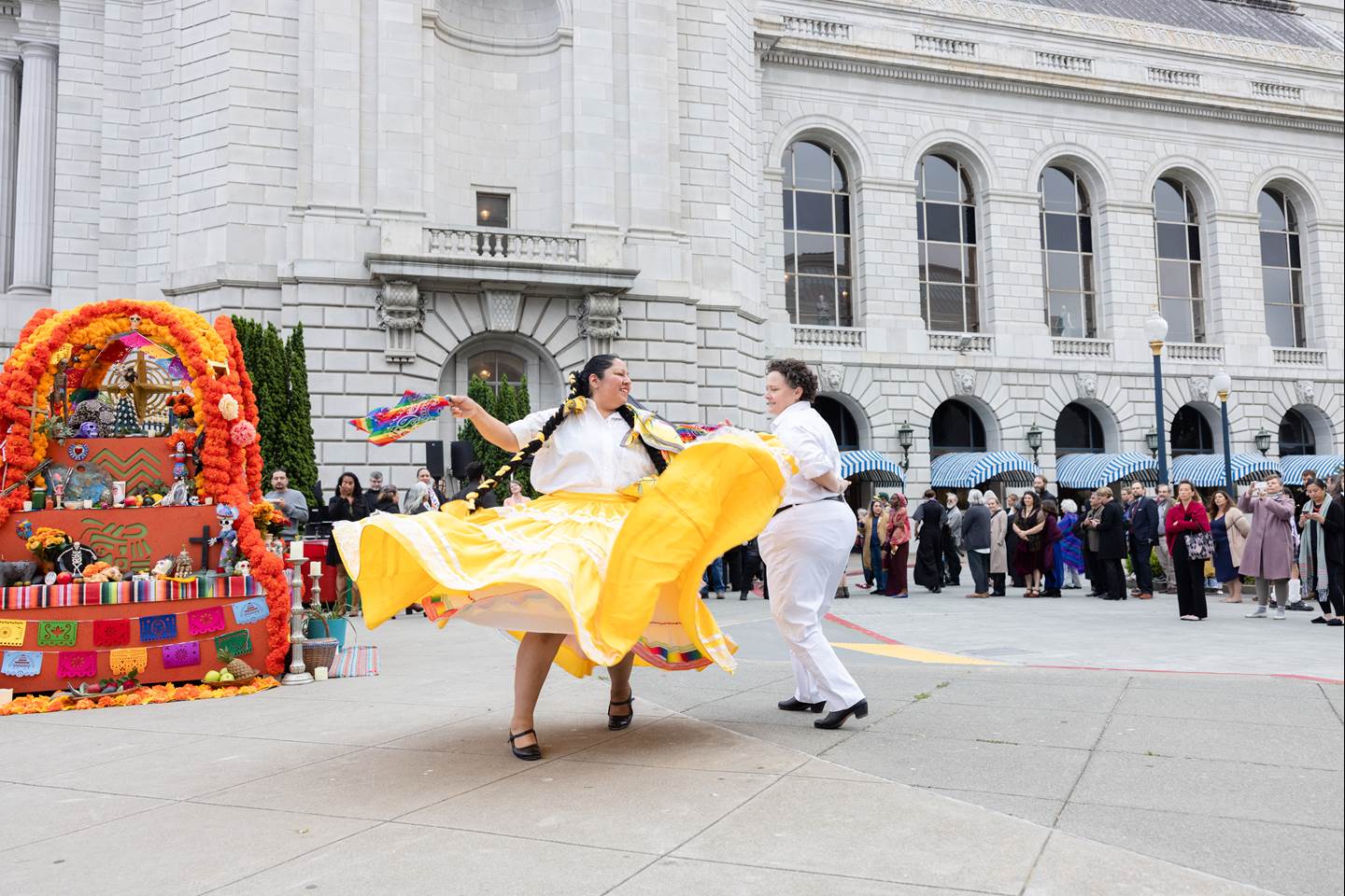 performers dancing