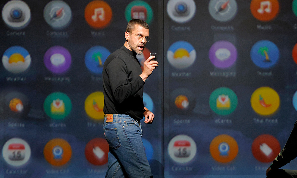 Production still from The (R)evolution of Steve Jobs