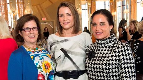 Three team members at the Opera Guild Luncheon