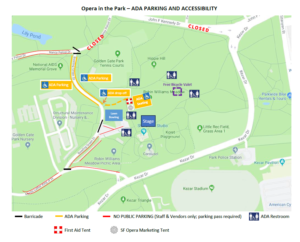 ADA Parking Map