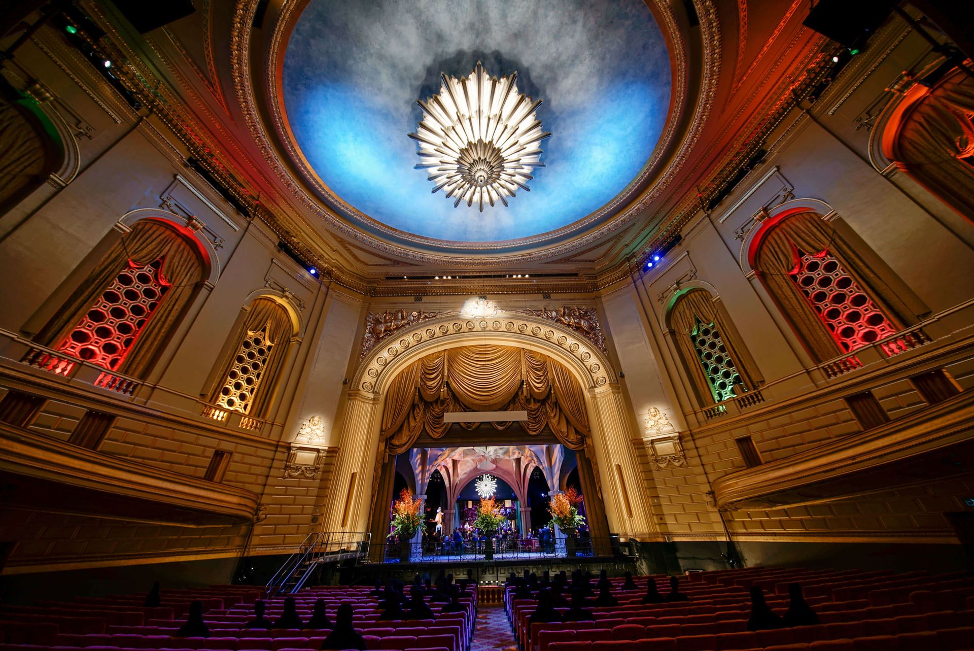 Inside San Francisco Opera view of the stage