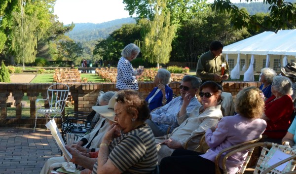 Guild members at an outdoor performance